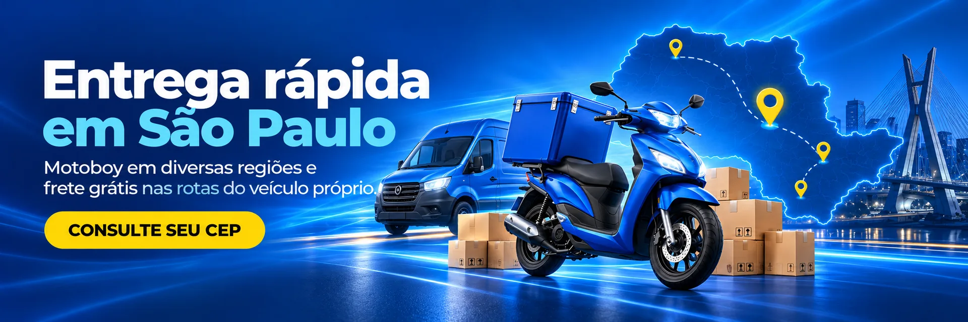 Entrega rápida em São Paulo