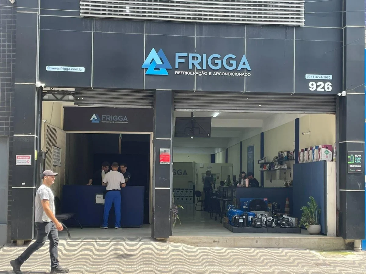 Fachada da Loja 2 FriggaFrio na Alameda Glete, 926