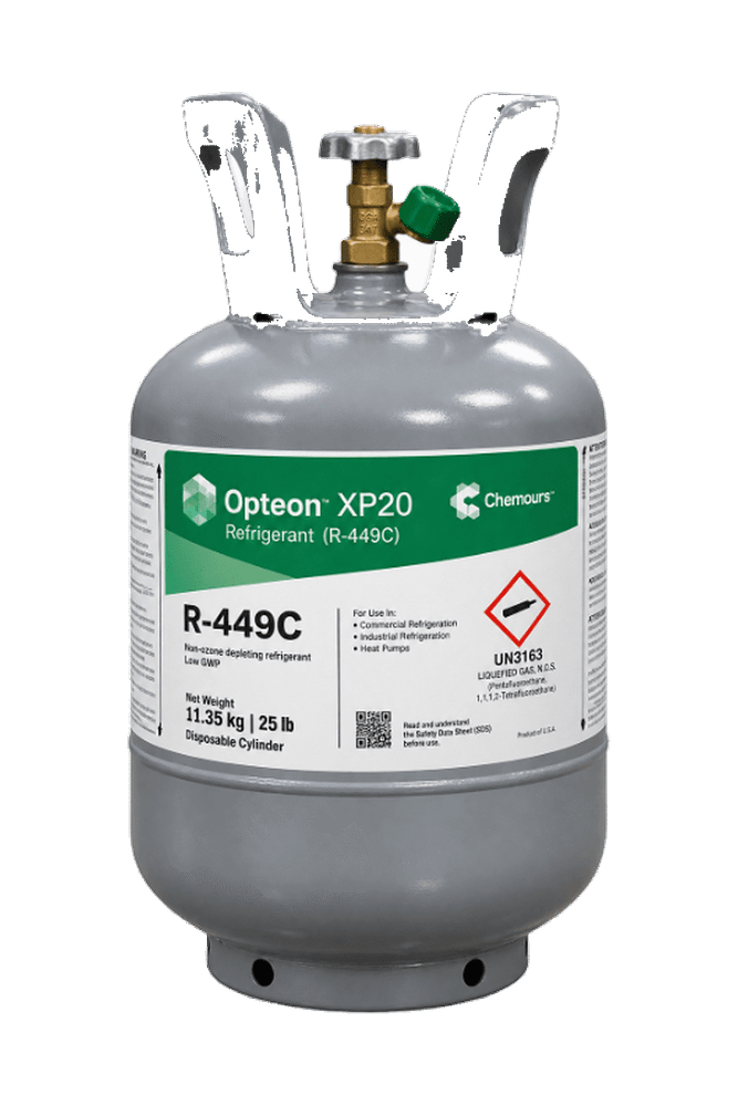 Gas freon opteon XP20 (R449C) ONU1030 chemours 11,350