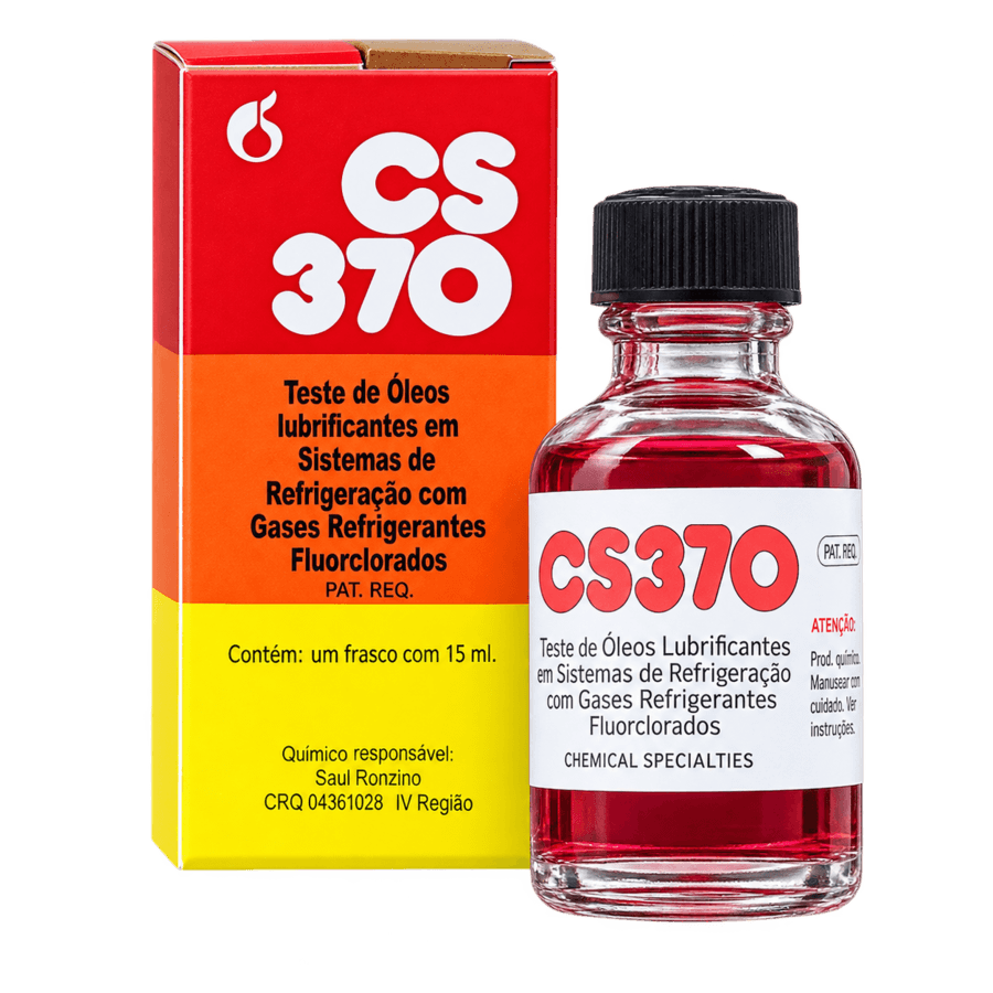 Teste acidez oleo CS370 15ML chemical